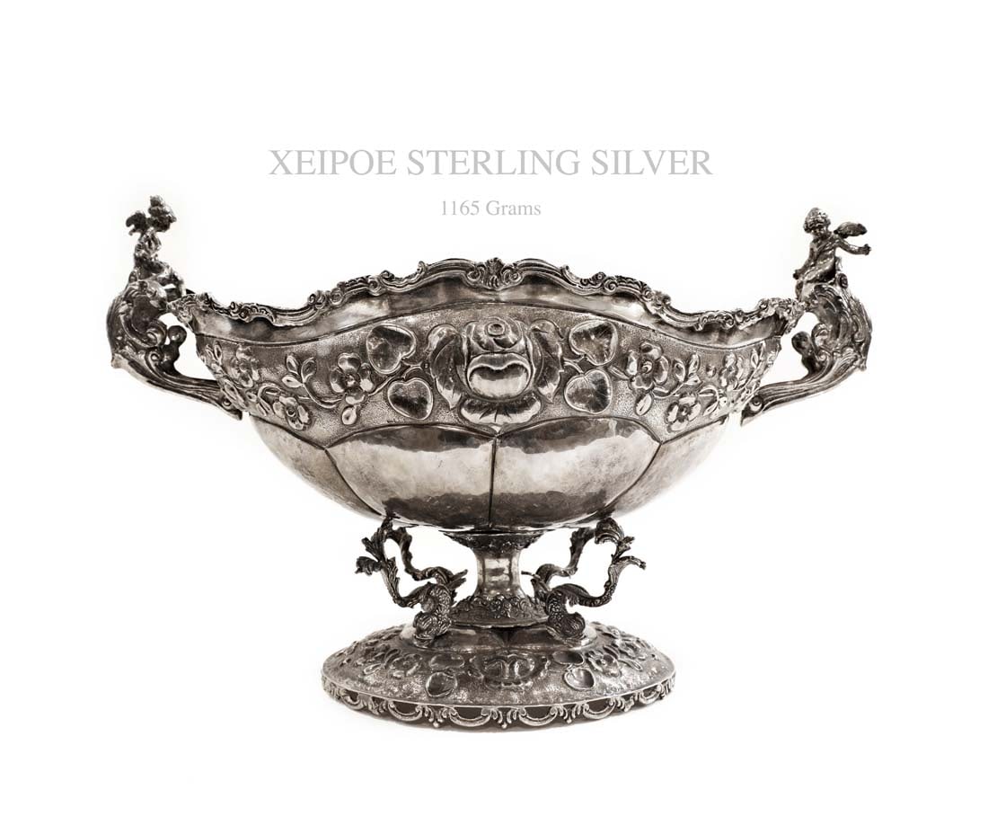 Greek Rare Xeipoe Sterling Silver Figural Centerpiece (1 of 2)