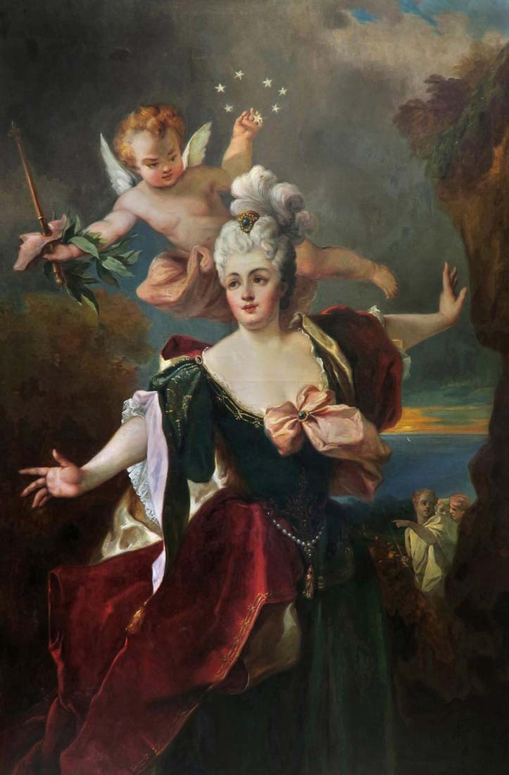 Nicolas de Largilliere (1656-1746) Palatial Painting - 3