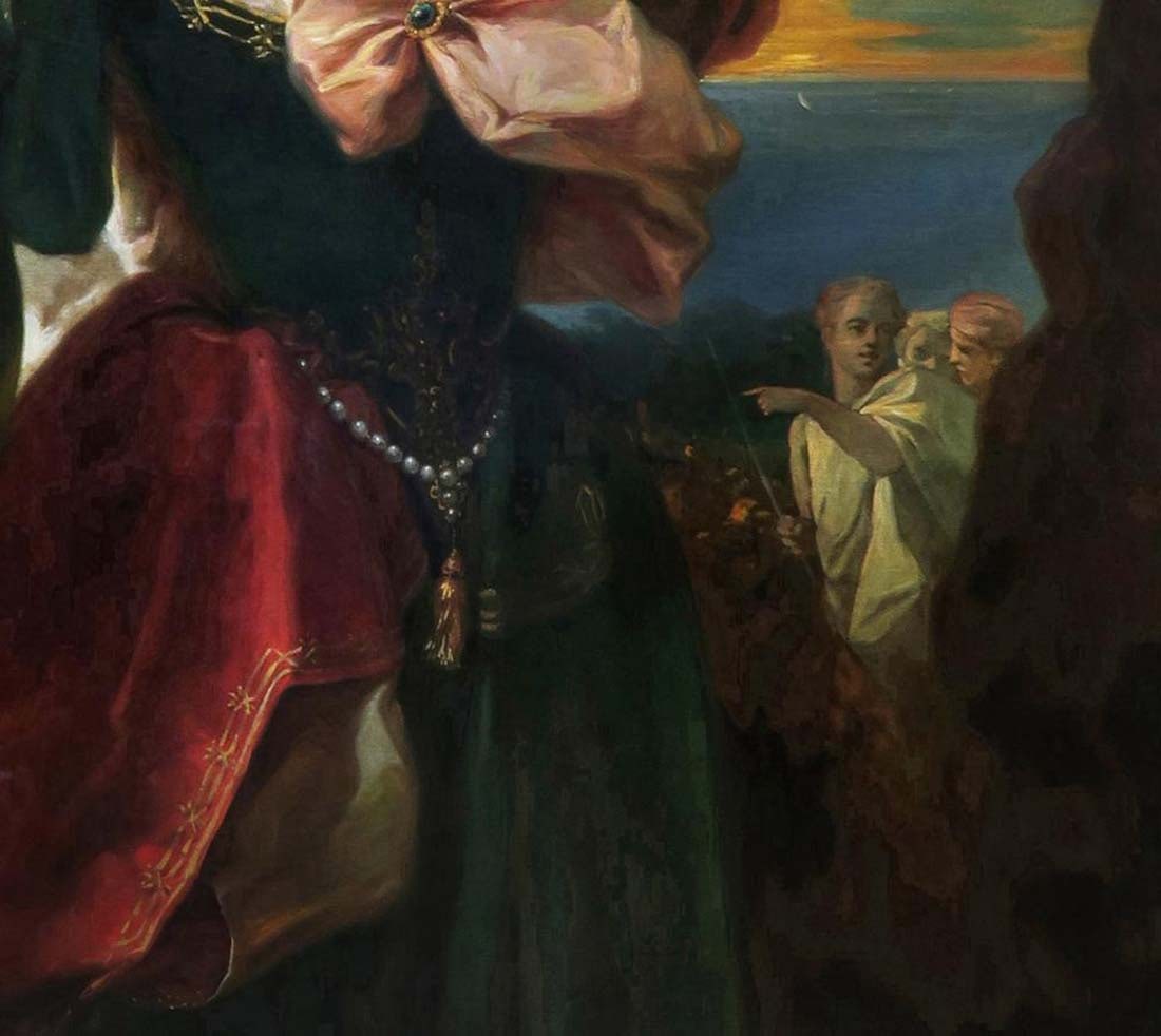 Nicolas de Largilliere (1656-1746) Palatial Painting - 5