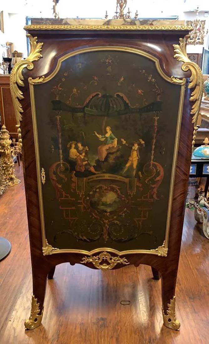 MAISON FOREST ORMOLU-MOUNTED MAHOGANY KINGWOOD CABINET - 5