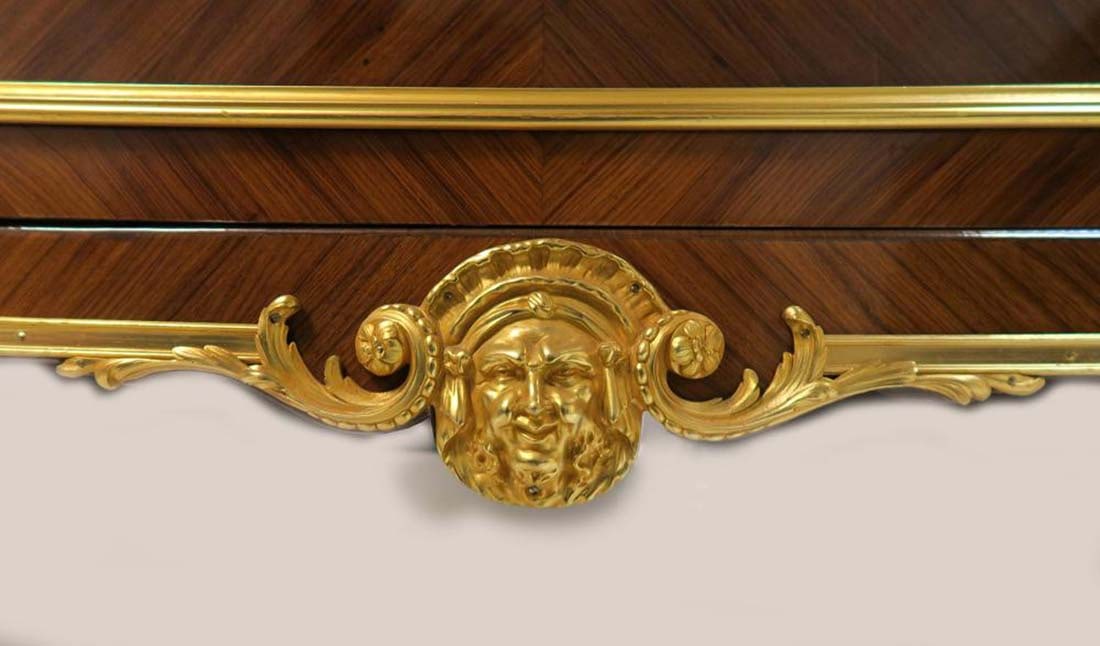 A Gouverneur Bronze Mounted Kingwood Vitrine Cabinet - 8