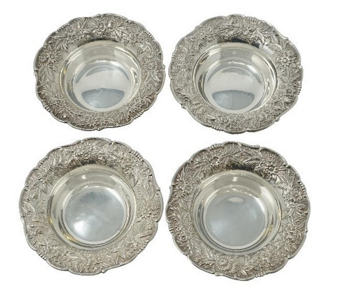 S. Kirk and Son Sterling Silver Repousse Bon Bon Bowls (1 of 2)