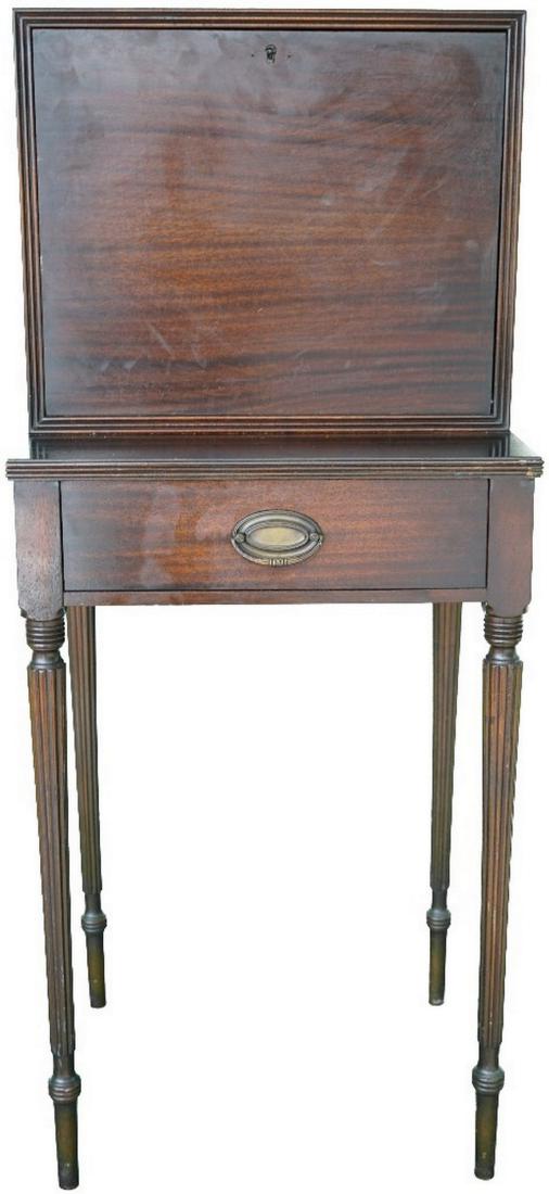 American Federal Style Ladies Fall Front Desk (1 of 2)