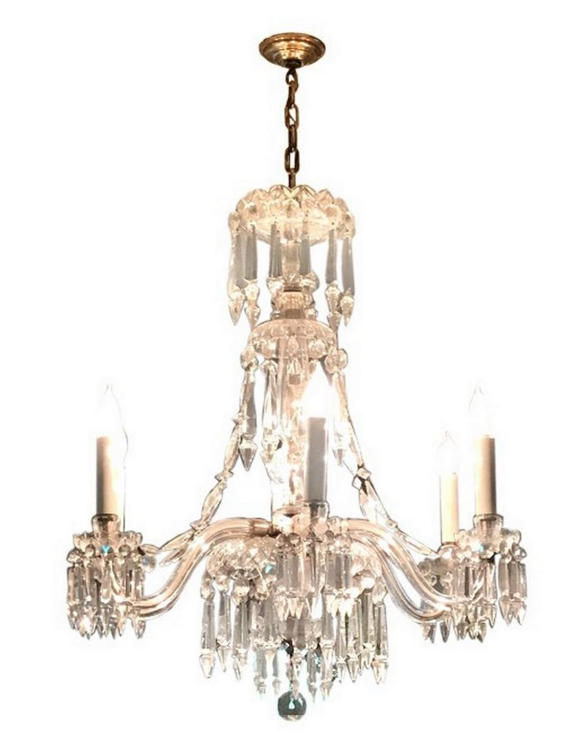 Neoclassical Six Light Chandelier (1 of 1)