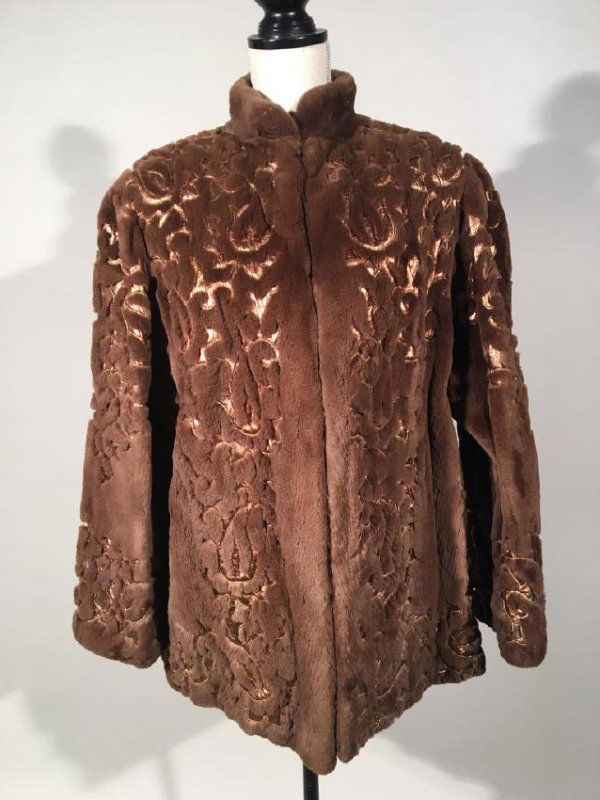 Oscar de la Renta, Sheared Mink Jacket (1 of 11)