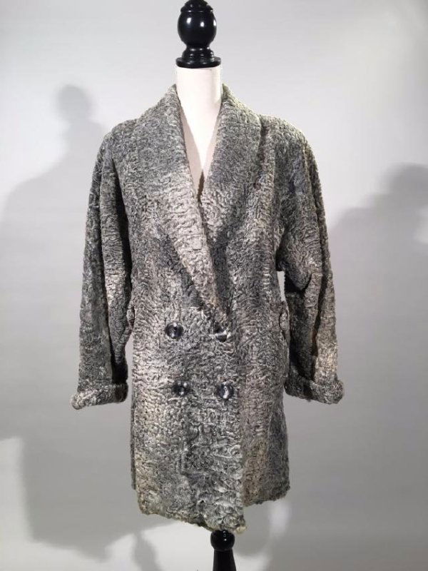 Persian Lamb Coat With Belt (1 of 11)