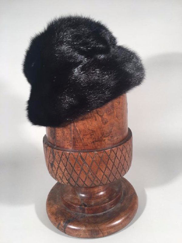 Ranch Mink Hat: Ranch Mink hat with small brim