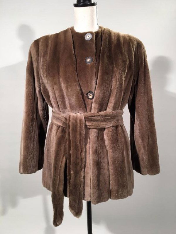 Sheared Mink Jacket With Vest (1 of 18)