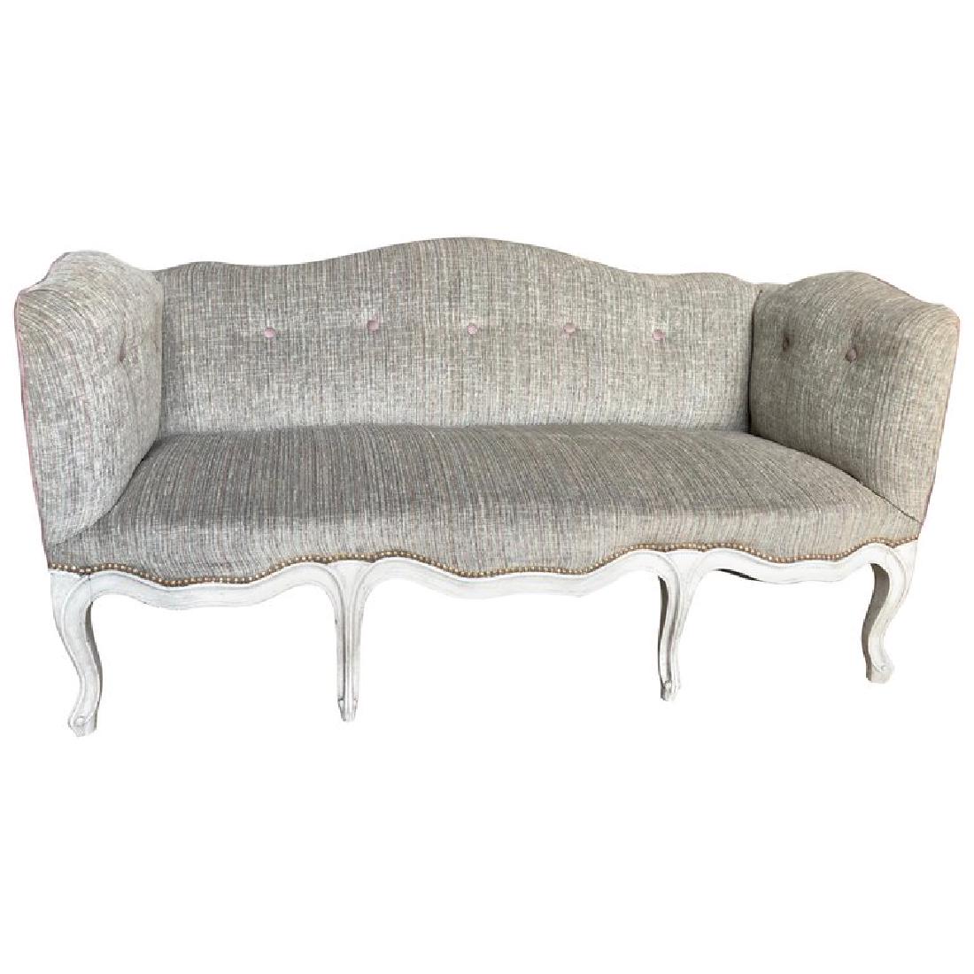 Louis XV Style Painted Settee (1 of 9)