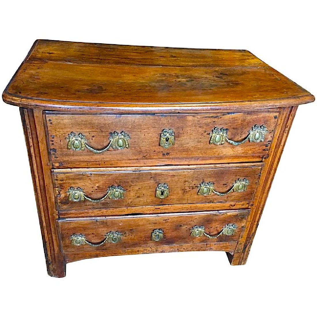 French Provincial Petite Commode, Late 18th C. (1 of 10)