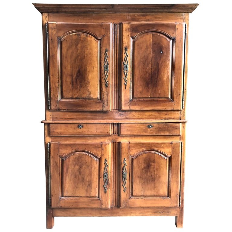 Louis XV Provincial Cabinet, Walnut, 18th C. (1 of 10)