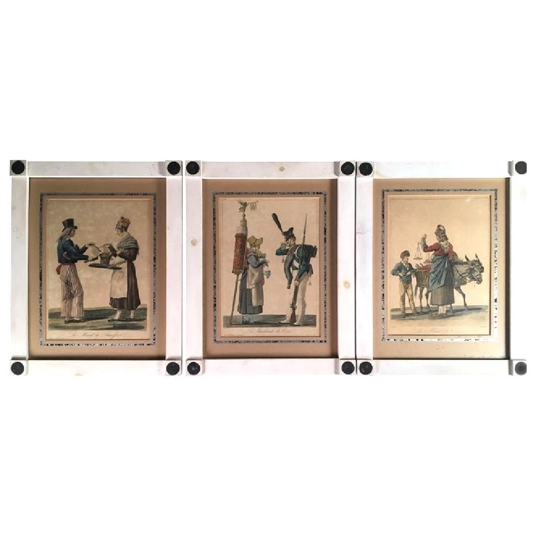 Set Of 3 Prints, Food Vendors (1 of 4)