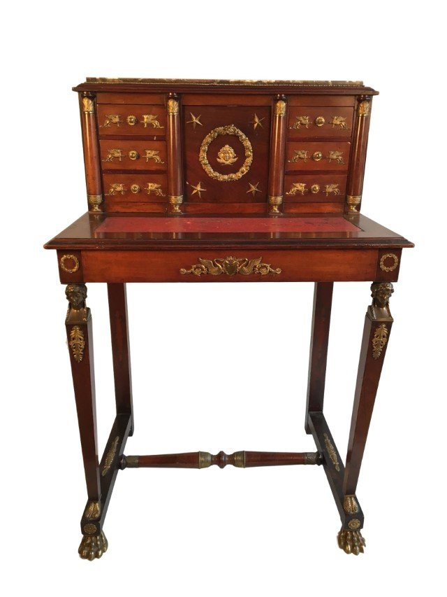 Napoleon III "Bonheur du Jour", 19th C. (1 of 8)