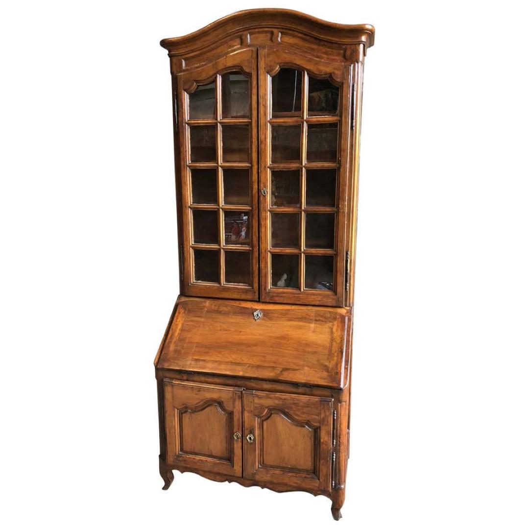 French Louis XV Secretaire Bookcase, 1760 (1 of 10)