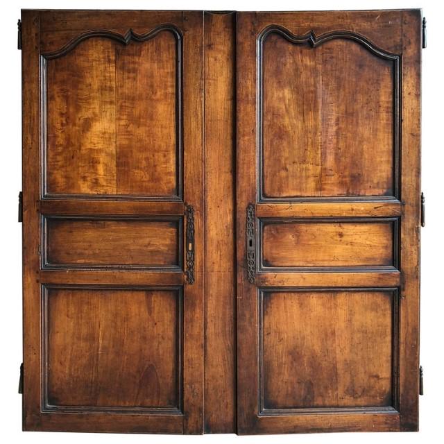 Pair of Louis XV Armoire Doors (1 of 4)
