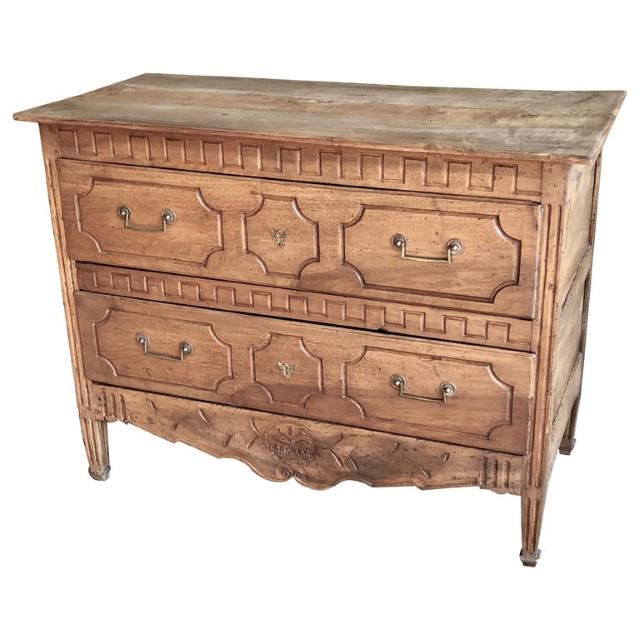 Louis XVI Provincial Commode, 18th C. (1 of 7)