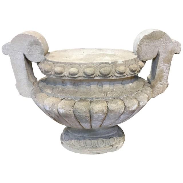 Large Limestone Garden Seat (1 of 6)