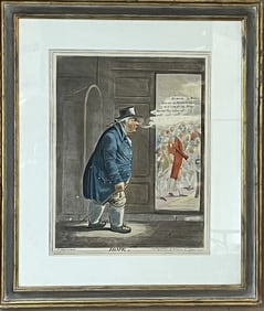 Political Satire Print, James Gilray, 1808