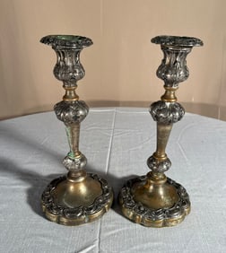 Pair of Brass Candlesticks