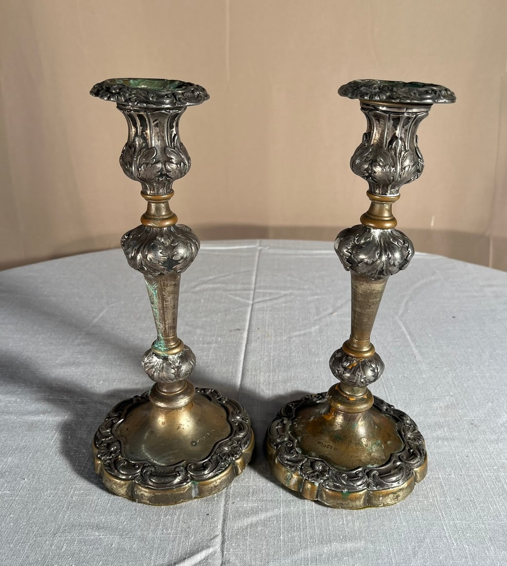 Pair of Brass Candlesticks