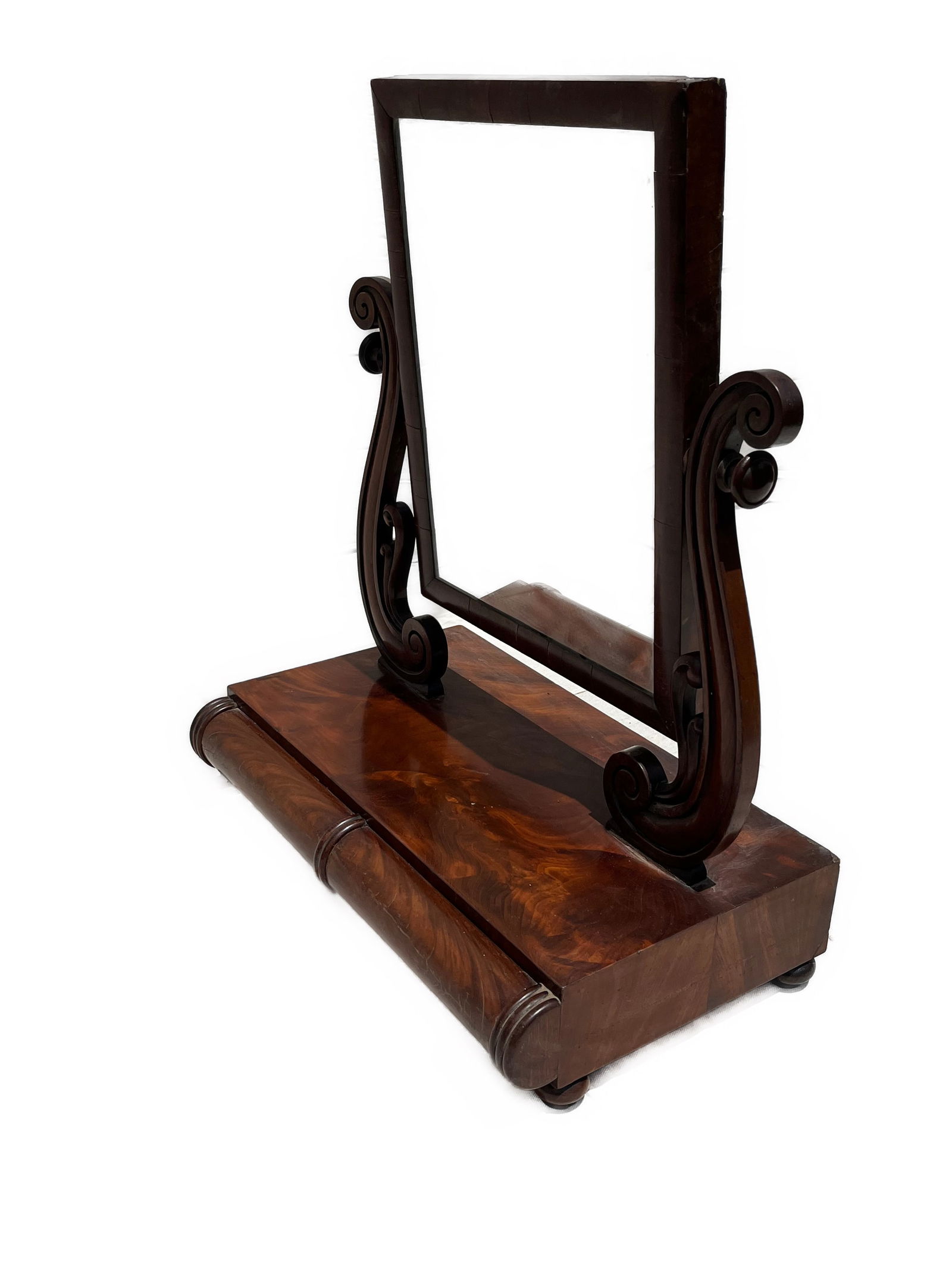 English Regency Dressing Mirror (1 of 10)