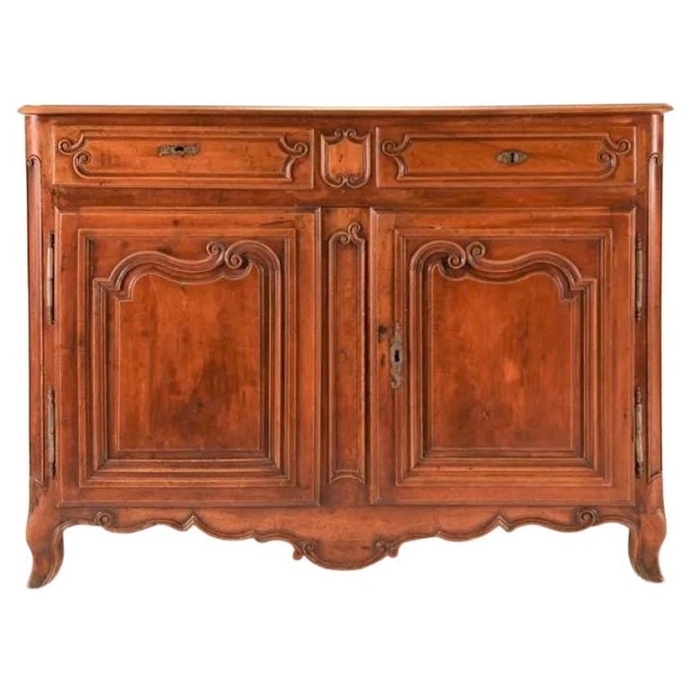 Louis XV Fruitwood Buffet, 18th C. (1 of 8)