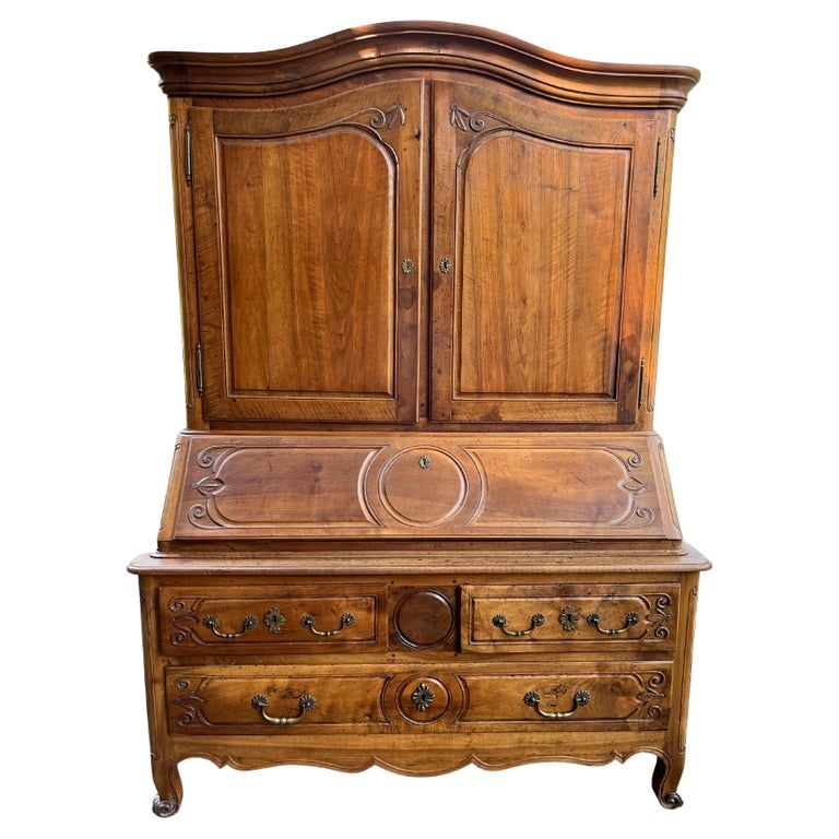 Louis XV Secretaire Desk, 19th C. (1 of 20)