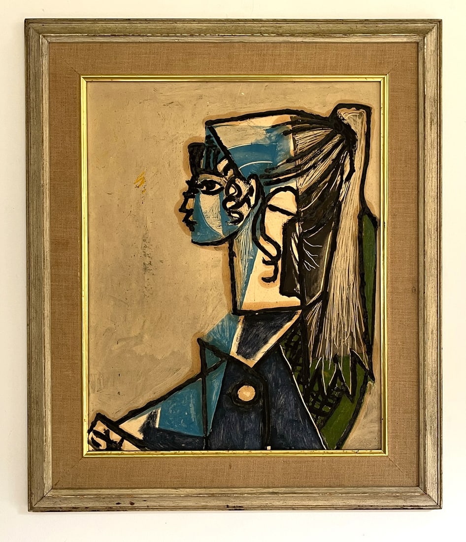 Cubist Portrait of a Woman (1 of 5)