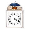 Faience Wall Clock, Palley