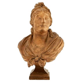 18th Century Terracotta Bust, French Revolution
