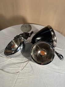 Group of Antique Automotive Lights