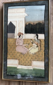 Indian Painting of a Couple, 19th Century