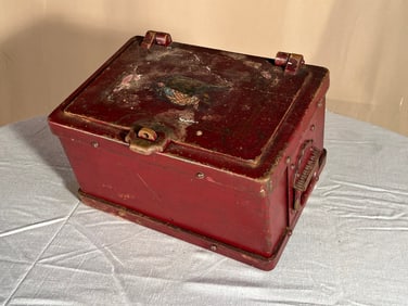 Painted Metal Strong Box