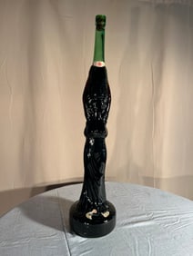 Figural Wine Bottle
