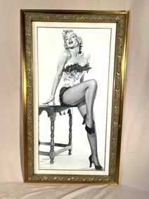 Vintage Marilyn Monroe Poster Framed