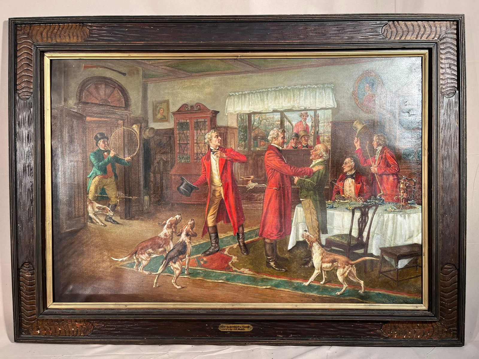 O/C Hunt Scene, J.A. MAHLTE (1 of 11)