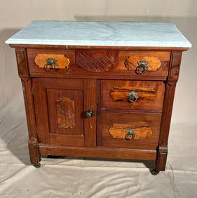 Marble Top Wash Stand