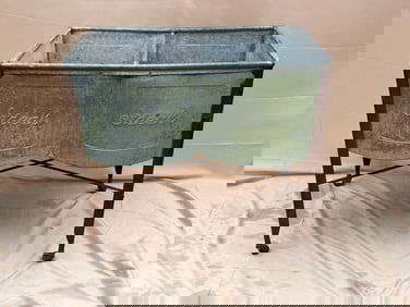 Zinc Washtub