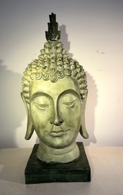 Plaster Buddha Head
