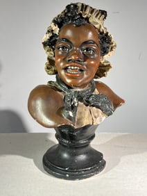 Ethnographic Bust, Black Woman, Circa 1920