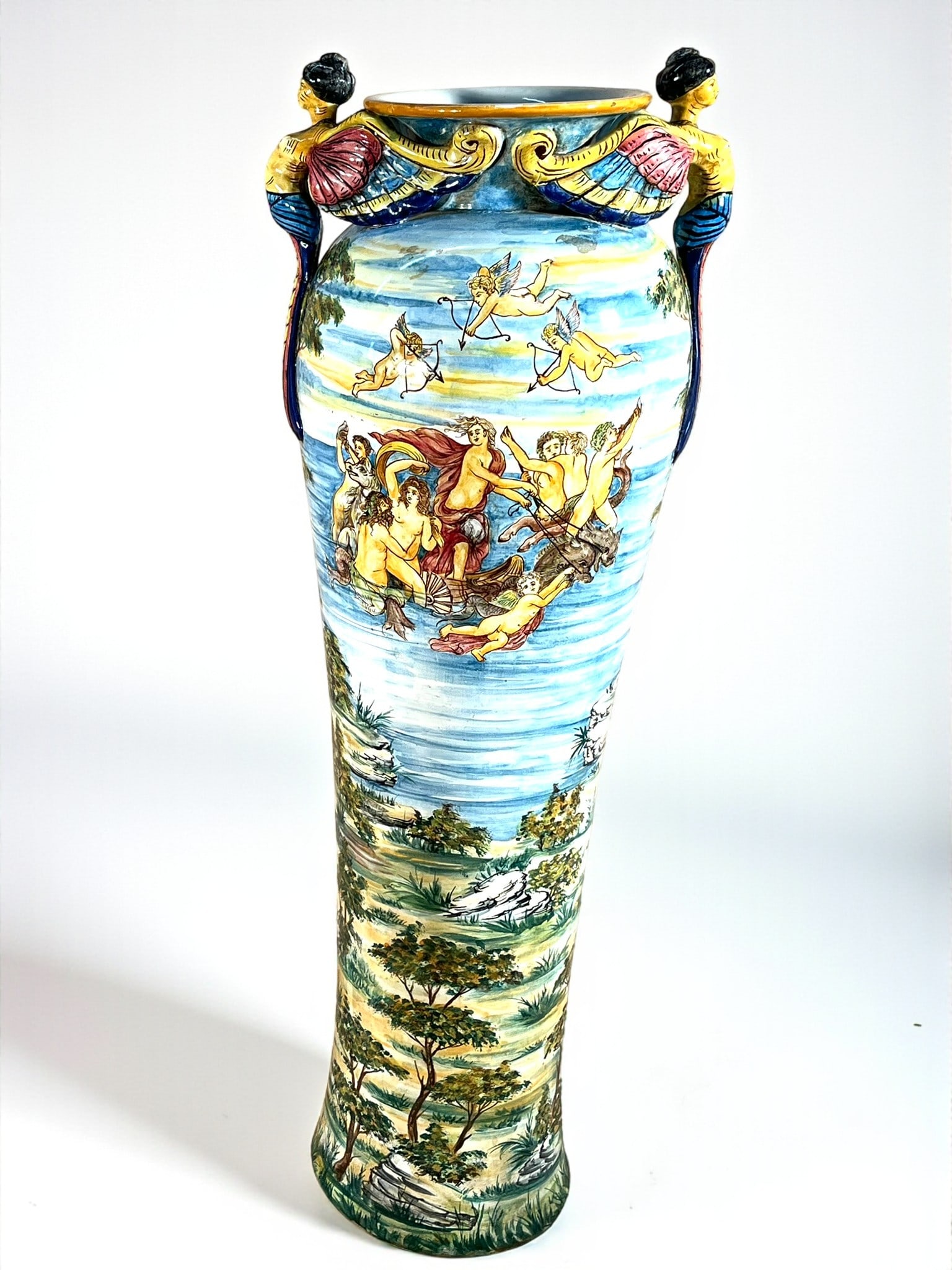 Large Capodimonte Vase (1 of 6)