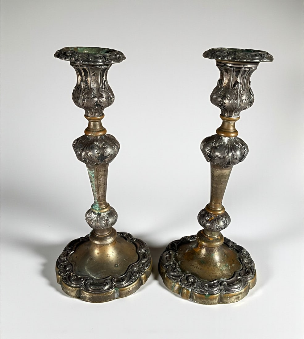 Pair of Brass Candlesticks (1 of 5)