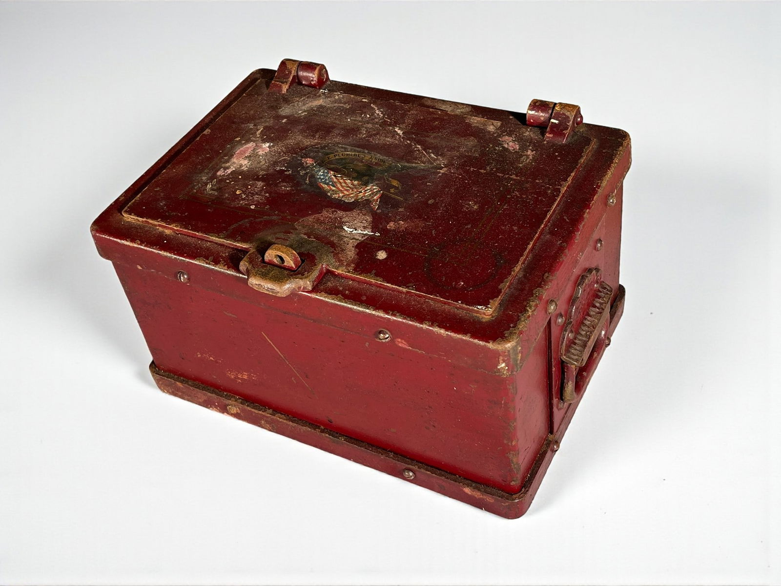 Painted Metal Strong Box (1 of 5)