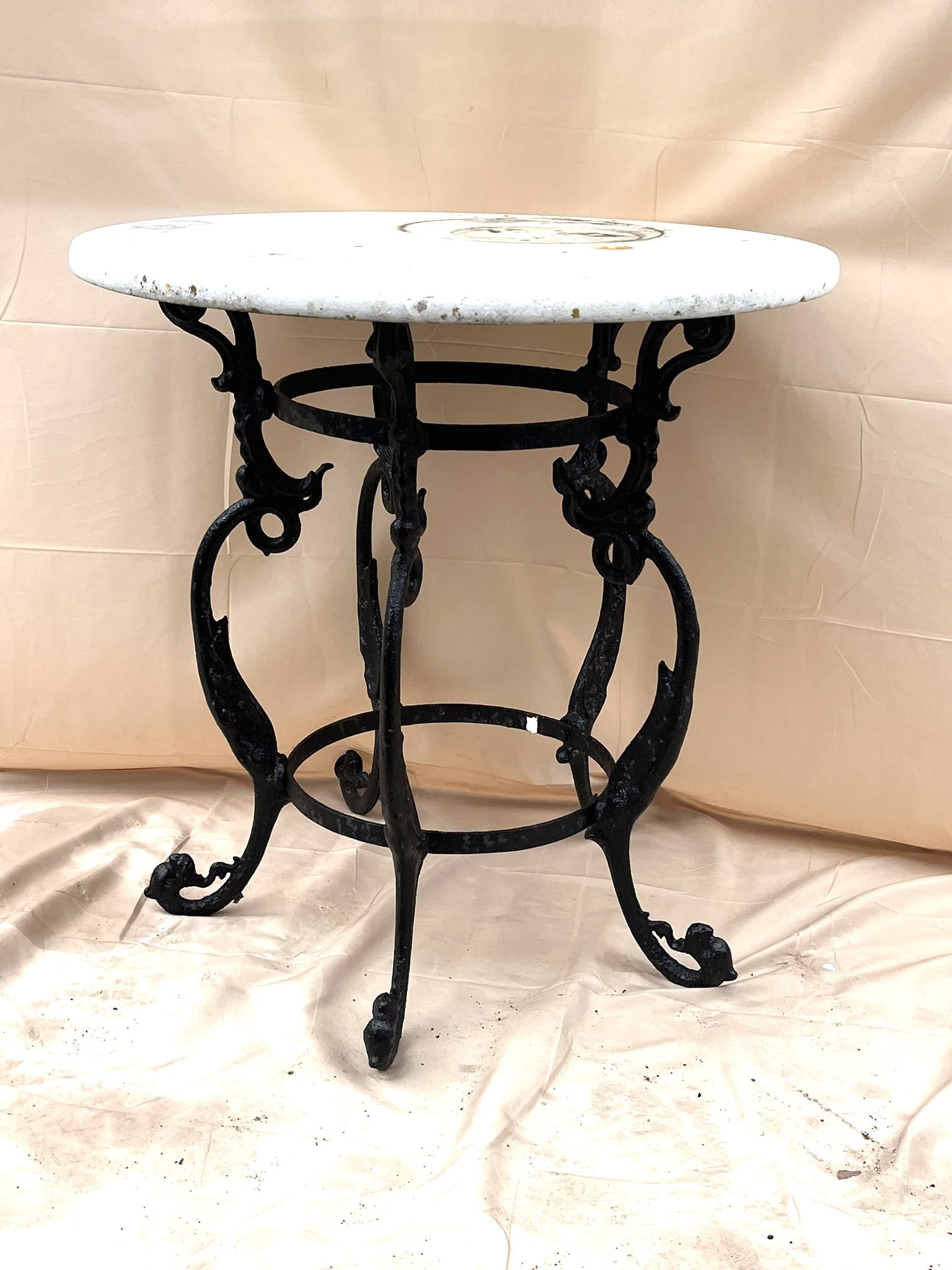 Wrought Iron Table Base - 2