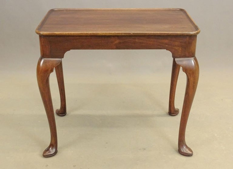 Queen Anne Style Side Table - 3