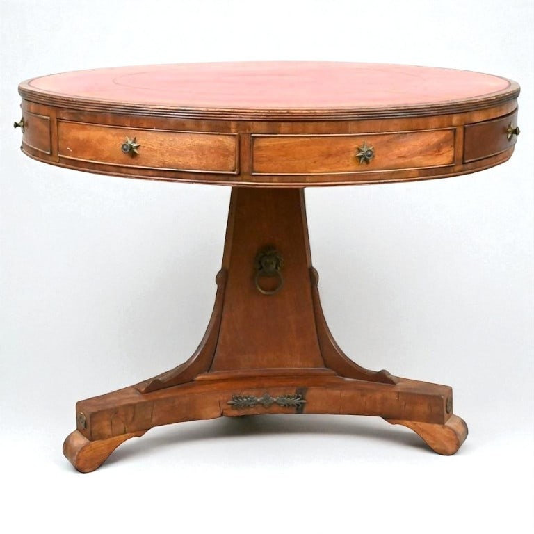 Regency Style Drum Table (1 of 3)