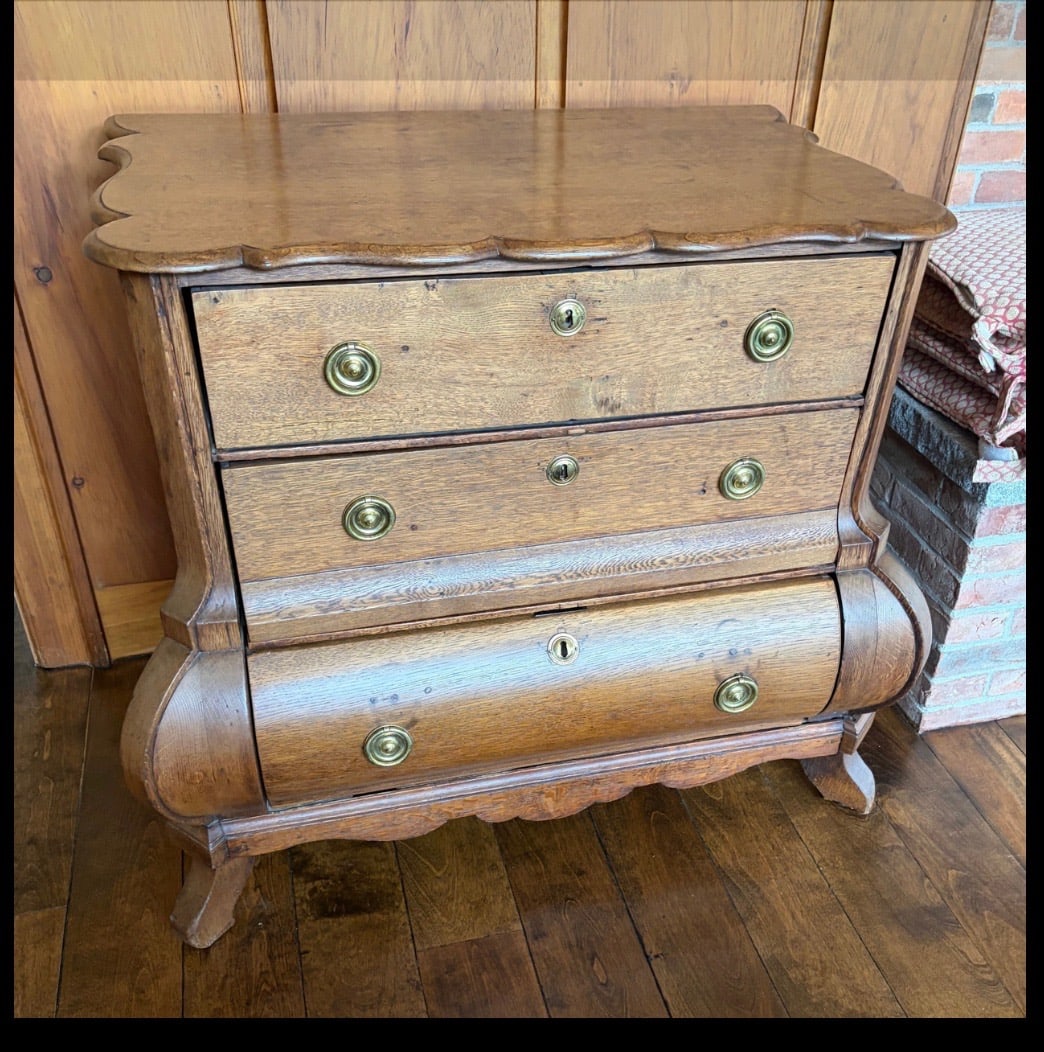 Dutch Bombe Commode, 19th Century - 3
