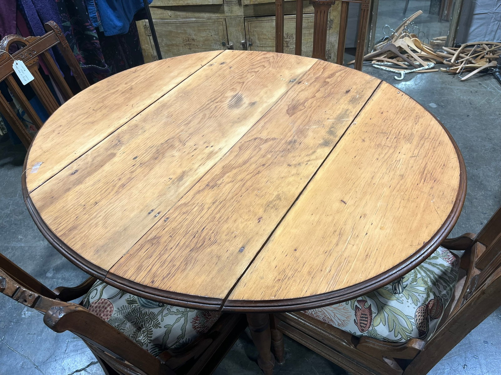 Country Pine Drop-leaf Table - 2