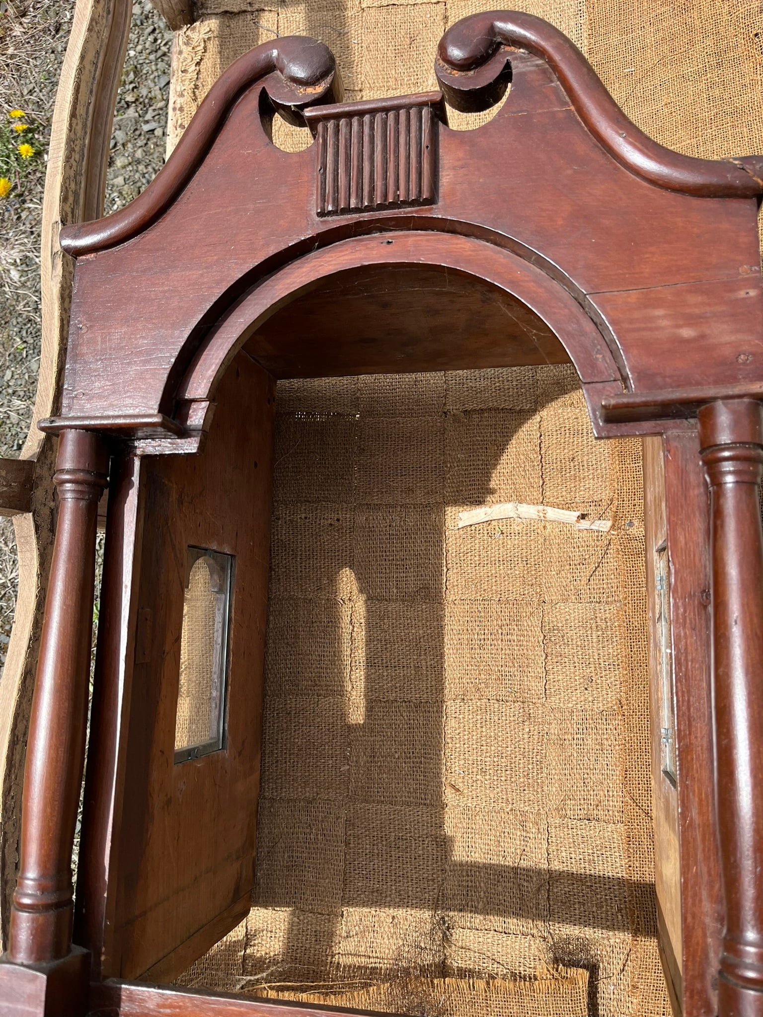 Cherrywood Clock Case - 10