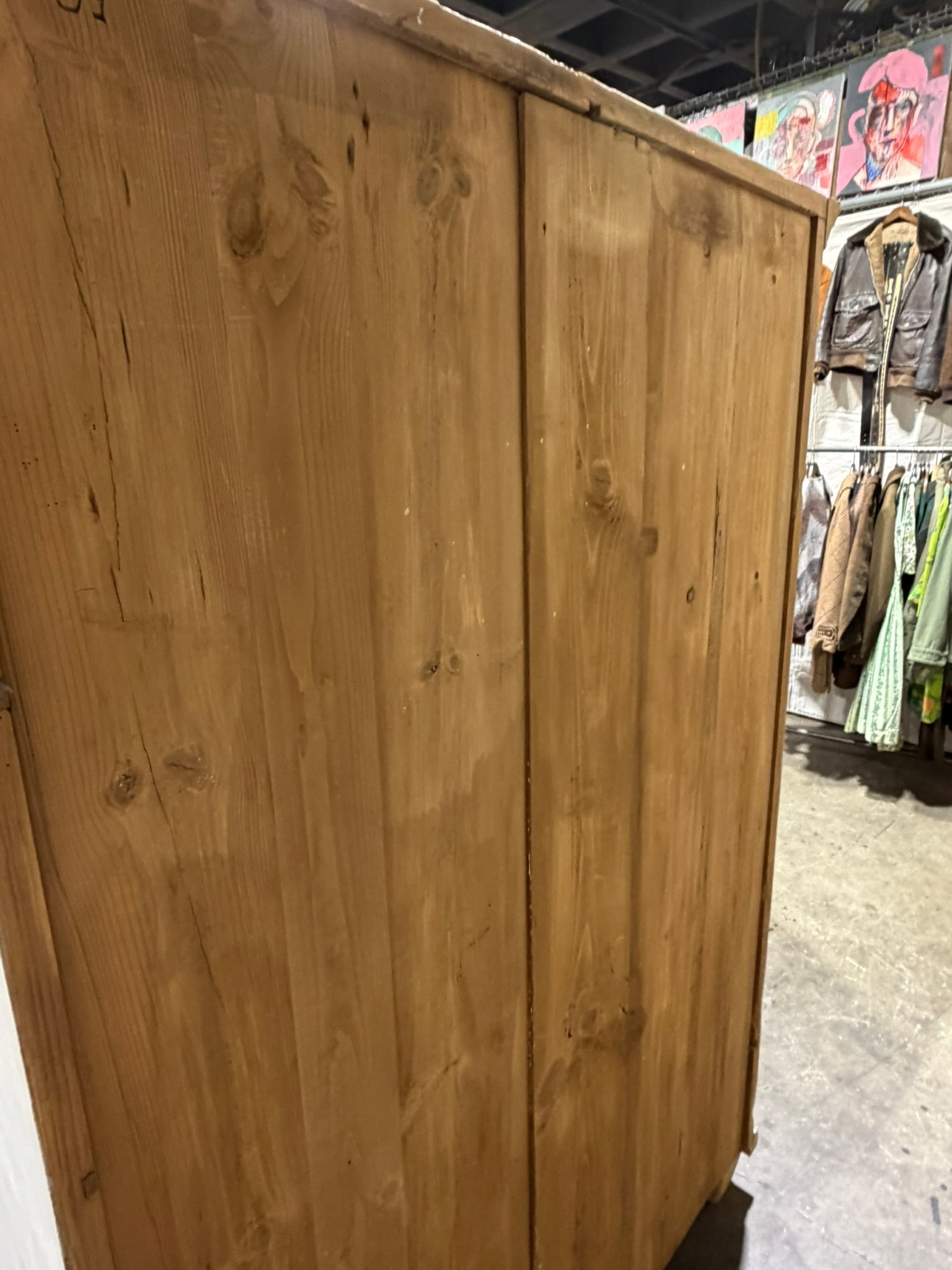 Swedish Painted Armoire - 10